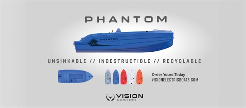 Vision Marine unveils its Phantom rotomolded boat photo copyright Vision Marine Technologies taken at  and featuring the Power boat class