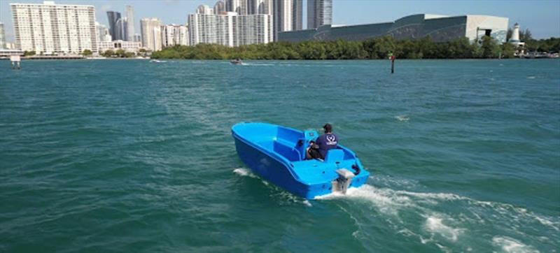 Vision Marine unveils its Phantom rotomolded boat - photo © Vision Marine Technologies