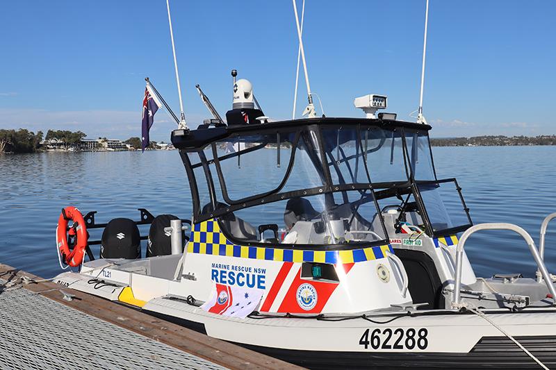 Marine Rescue Tuggerah Lakes vessel  photo copyright Marine Rescue NSW taken at  and featuring the Power boat class