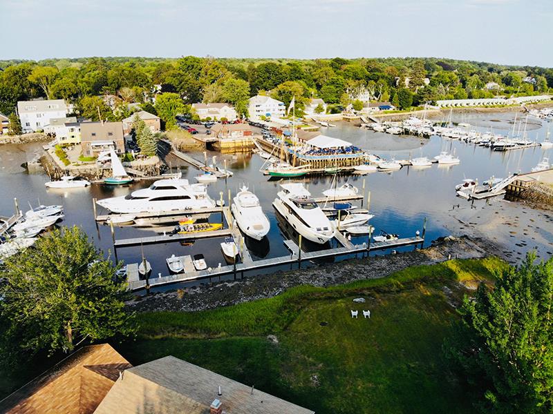 Aerial front on Kennebunk photo copyright Sea Tow taken at  and featuring the Power boat class
