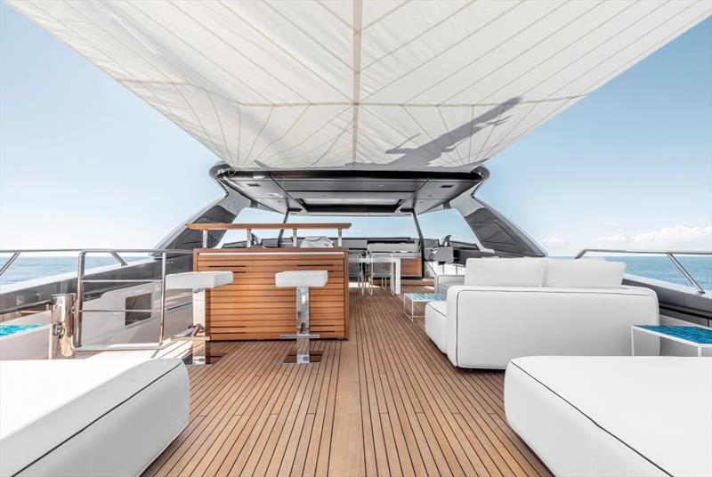 SL106A flying bridge - photo © Ekka Yachts