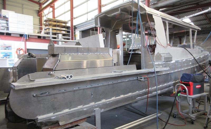 BR30 replacement vessel progress - photo © Marine Rescue NSW