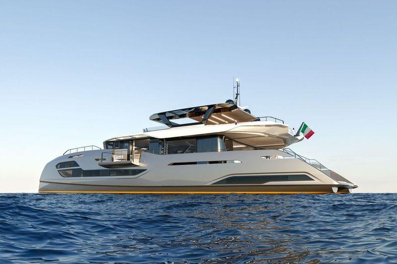 Cat Villa photo copyright Denison Yachting taken at  and featuring the Power boat class