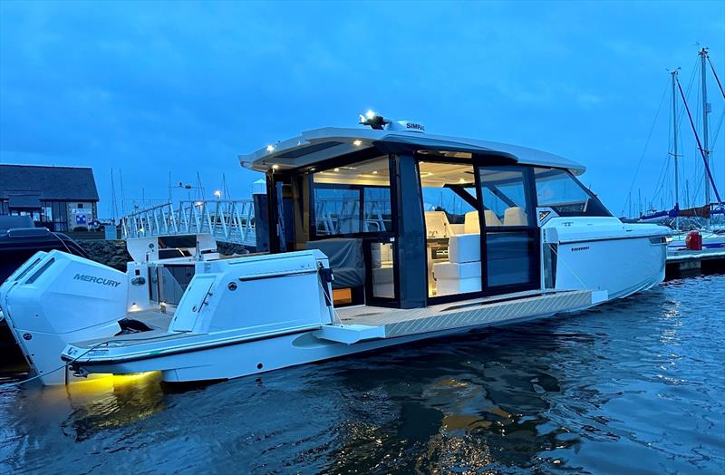 Saxdor 400 GTC photo copyright Saxdor Yachts taken at  and featuring the Power boat class