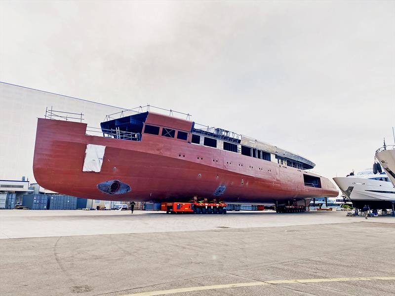 ISA Custom 80 metres photo copyright ISA Yachts taken at  and featuring the Power boat class