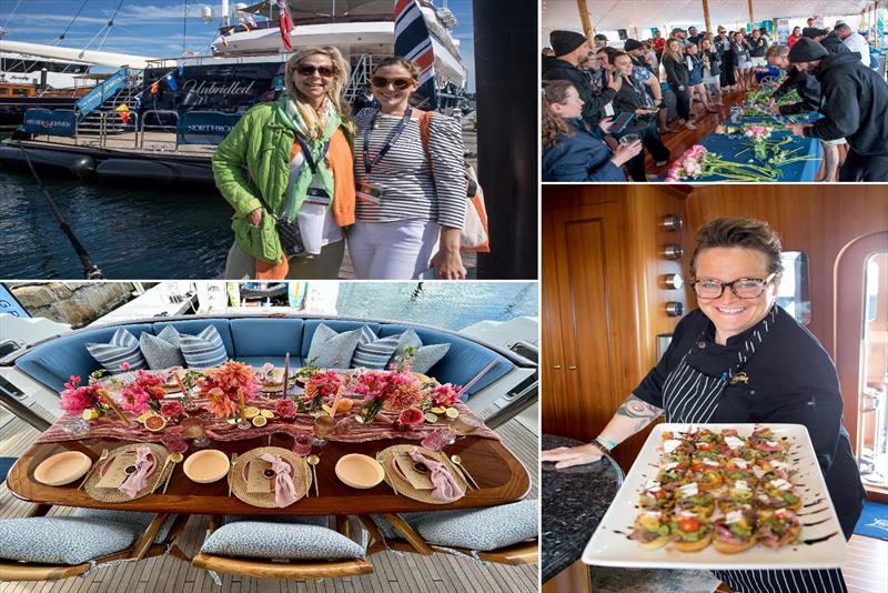Captains, chefs and crews work hard to impress charter brokers, and they can opt to compete in several Crew Competitions that add a festive atmosphere to the Show - photo © Billy Black