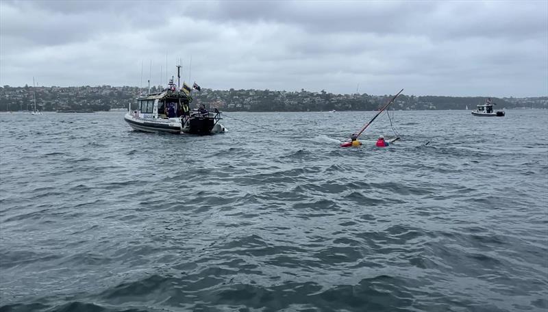 PJ MH Middle Head rescue - photo © Marine Rescue NSW