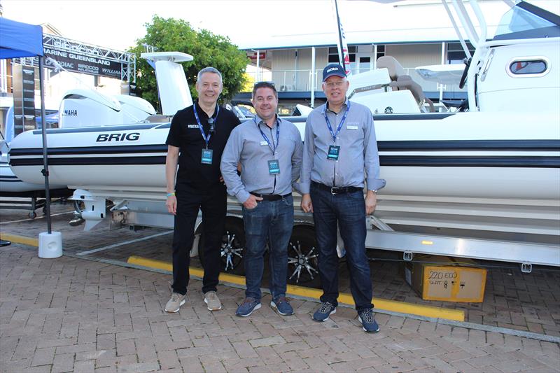 Slava Rodionov, Ryan Slater and Neil Webster - photo © Sirocco Marine