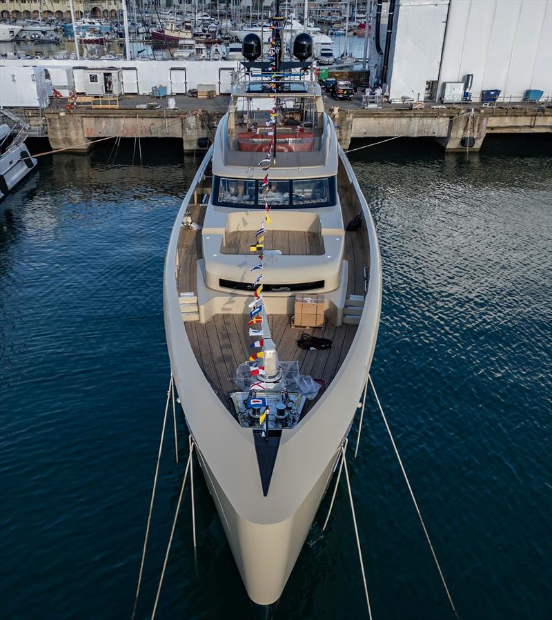 All-aluminium Tankoa S501 Evo MY Rilassata launch - photo © Tankoa Yachts