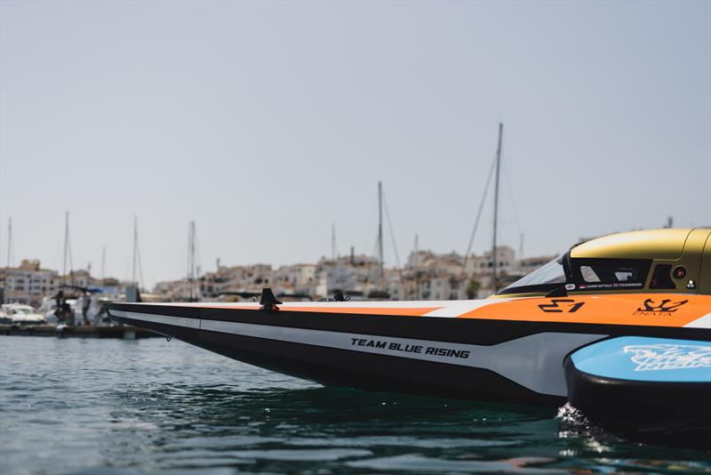 Enata joins forces with Team Blue Rising - photo © Team Blue Rising