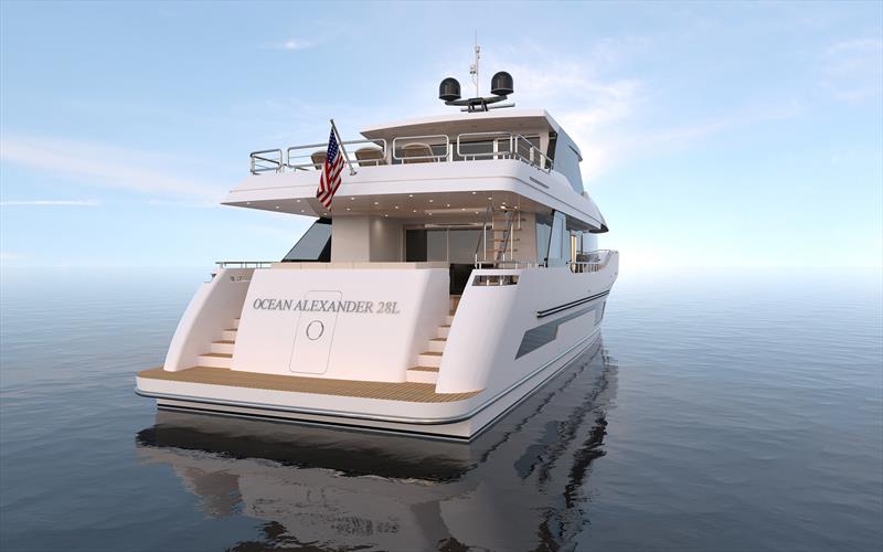 28L - photo © Ocean Alexander Yachts
