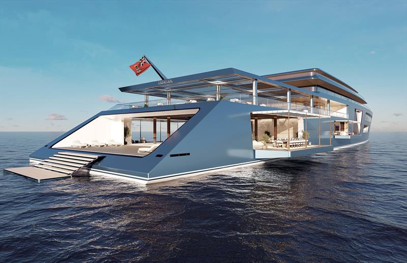 Sinot Inspire - Aft open hatches - photo © Sinot Yacht