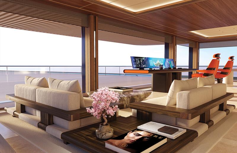 Sinot Inspire - wheelhouse - photo © Sinot Yacht