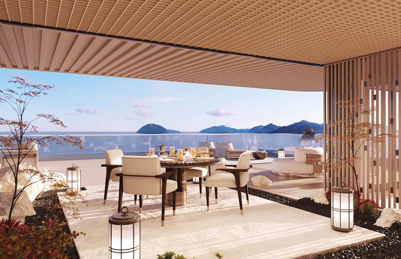 Sinot Inspire - Owners lounge - photo © Sinot Yacht