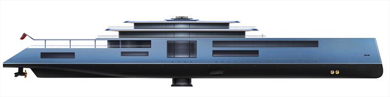 Sinot Inspire - profile drawing - photo © Sinot Yacht