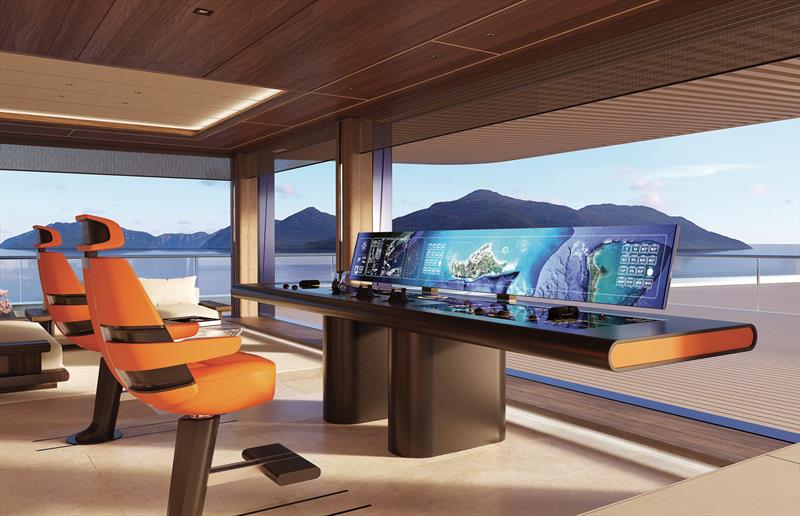 Sinot Inspire - wheelhouse - photo © Sinot Yacht