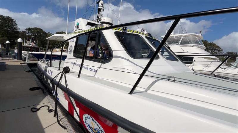 Major works extend operational life of Marine Rescue Shoalhaven boat - photo © Marine Rescue NSW