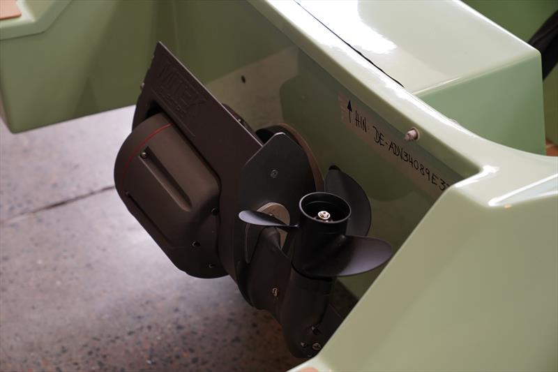 Mitek Revolve outboard on the ASTenders 340 - photo © Carbon Yachts