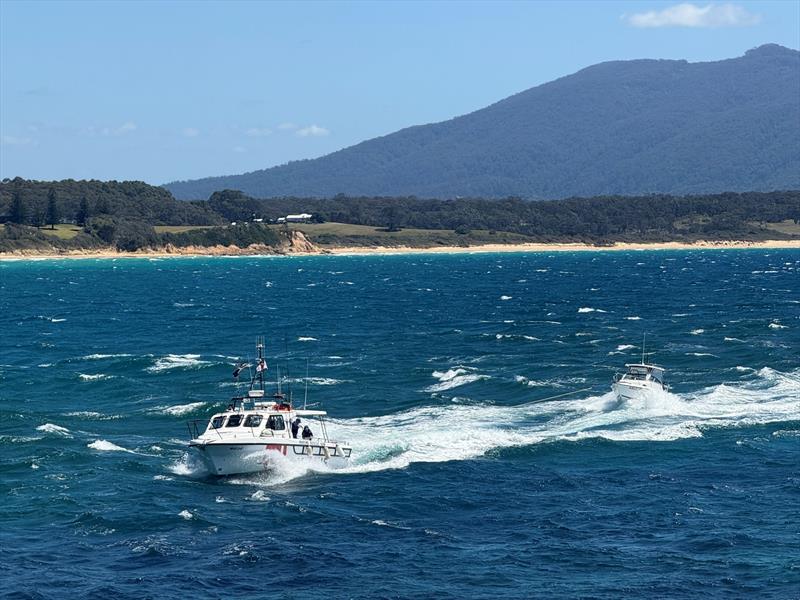 Volunteers from Marine Rescue Bermagui completed a long distance offshore assist in December - photo © Marine Rescue NSW