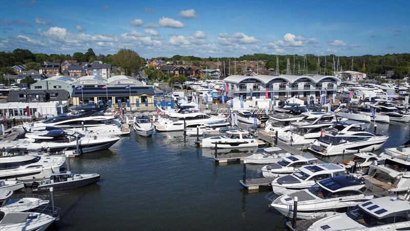 Premier Swanwick Drone View - photo © British Motor Yacht Show
