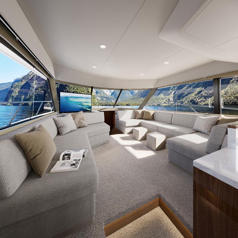 Maritimo M50 launching at Sanctuary Cove International Boat Show 2025 - photo © Maritimo