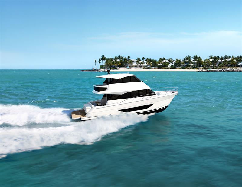 Maritimo M50 launching at Sanctuary Cove International Boat Show 2025 - photo © Maritimo