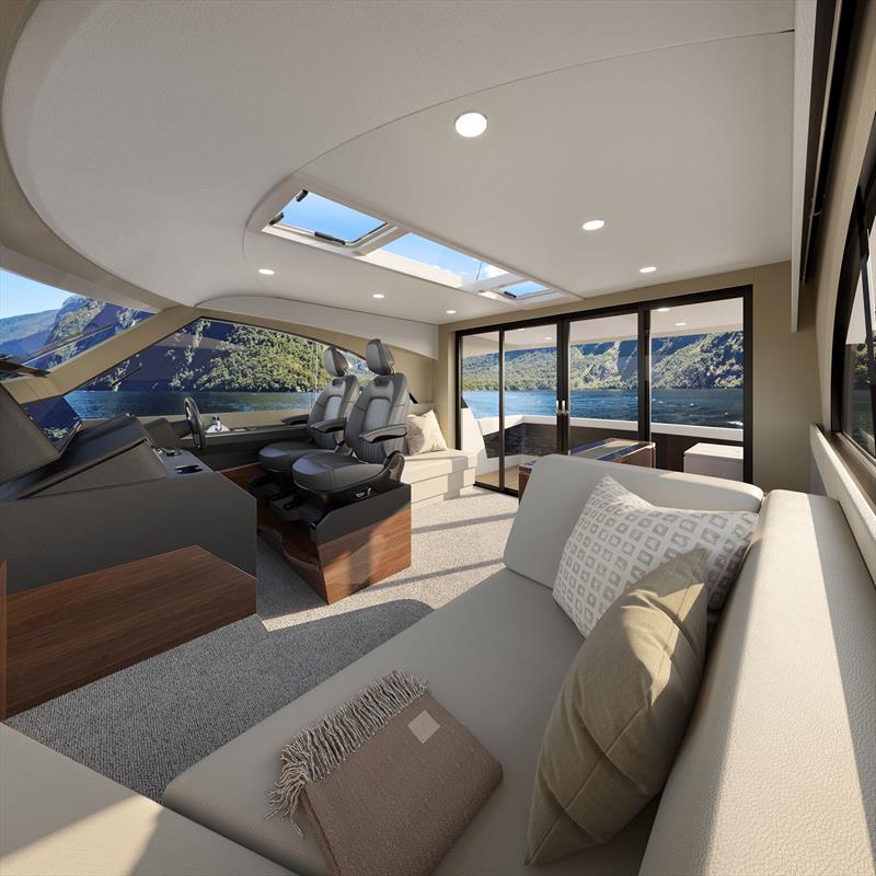 Maritimo M50 launching at Sanctuary Cove International Boat Show 2025 - photo © Maritimo