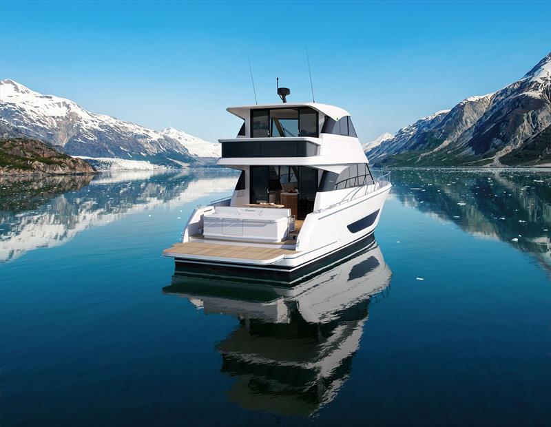 Maritimo M50 launching at Sanctuary Cove International Boat Show 2025 - photo © Maritimo