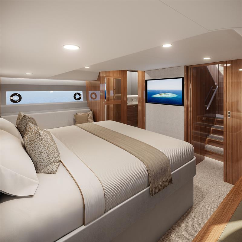 Maritimo M50 launching at Sanctuary Cove International Boat Show 2025 - photo © Maritimo