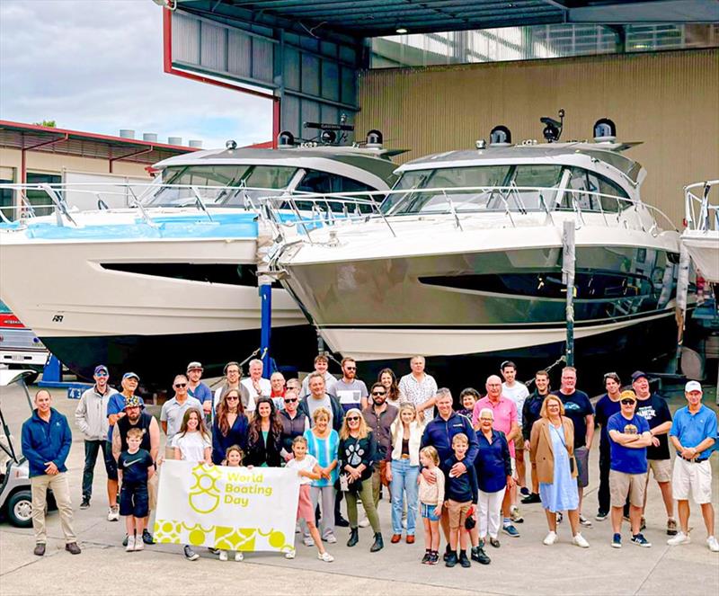 Last year's World Boating Day Riviera factory tour left visitors inspired and in awe of the passion of the Riviera team - photo © Riviera Australia