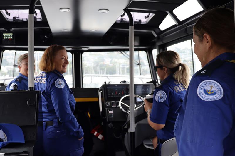 Inside MR30s cabin - photo © Marine Rescue NSW