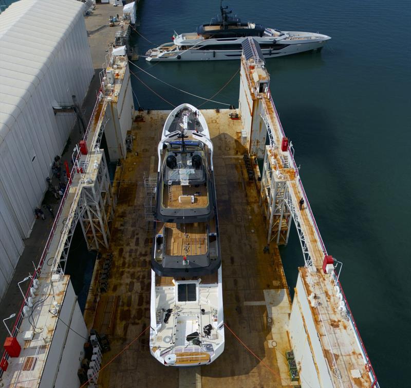 T55 Sportiva M/Y Loewe - photo © Marco Fulvi