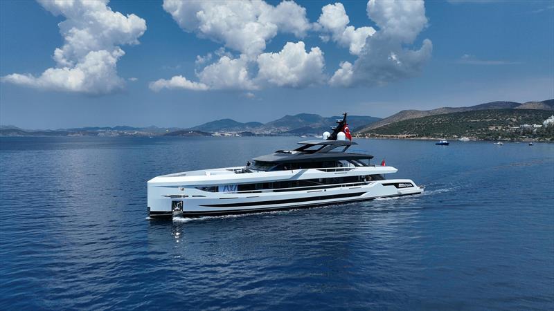 Luca Dini Design & Architecture signs interiors for the first 50m hull by Ada Yacht Works - photo © Luca Dini Design & Architecture
