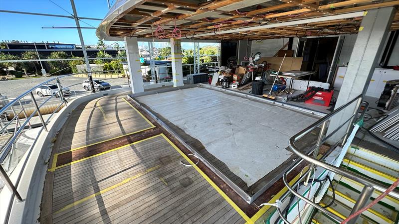 Massive refit at The Boat Works - 52m expedition superyacht JeMaSa - photo © The Boat Works
