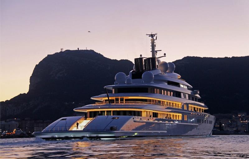 180m Azzam - photo © Nauta Design