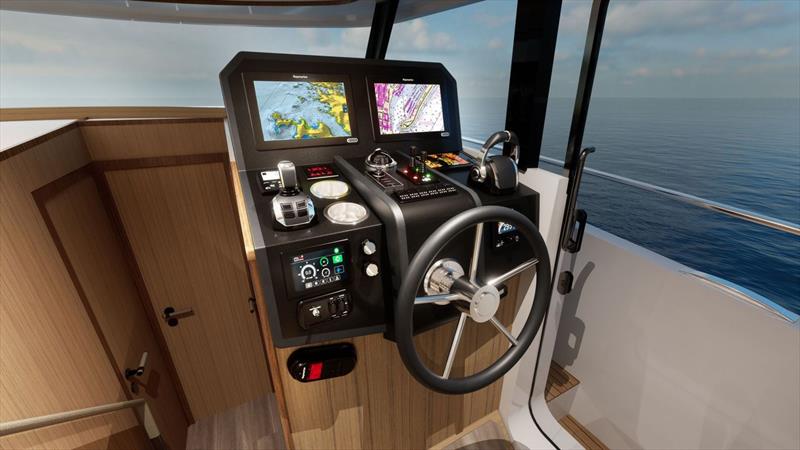 Greenline 42 - Main salon - photo © Greenline Yachts