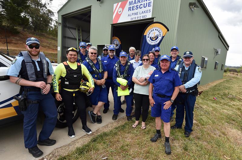 Marine Rescue Alpine Lakes and Jervis Bay volunteers along with officers from Monaro Police Distrcit got a lot out of the program - photo © Marine Rescue NSW