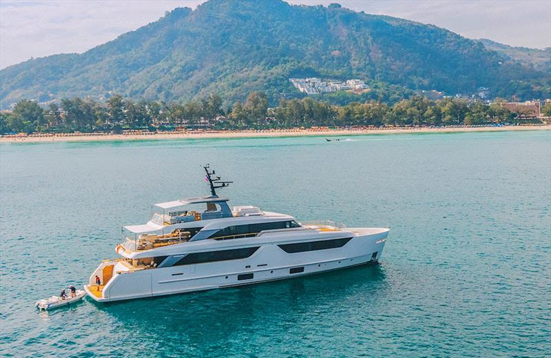 Sanlorenzo SD118 in Thailand - photo © Sanlorenzo Yachts
