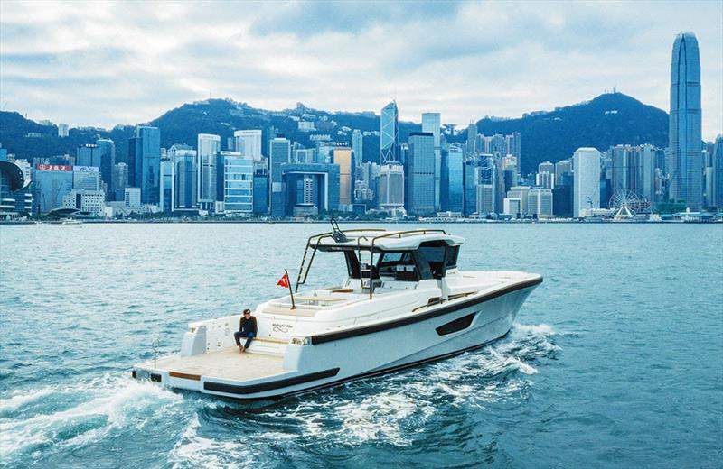 Luca Santella in Hong Kong for Business of Design Week - photo © Sanlorenzo Yachts