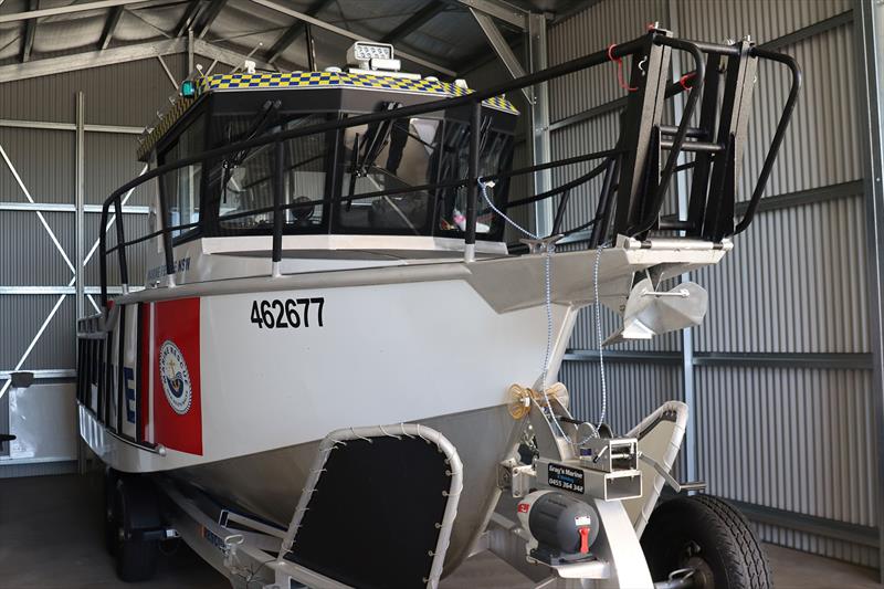 AL 20 is stationed at the new Marine Rescue Alpine Lakes facility at Lake Eucumbene - photo © Marine Rescue NSW 