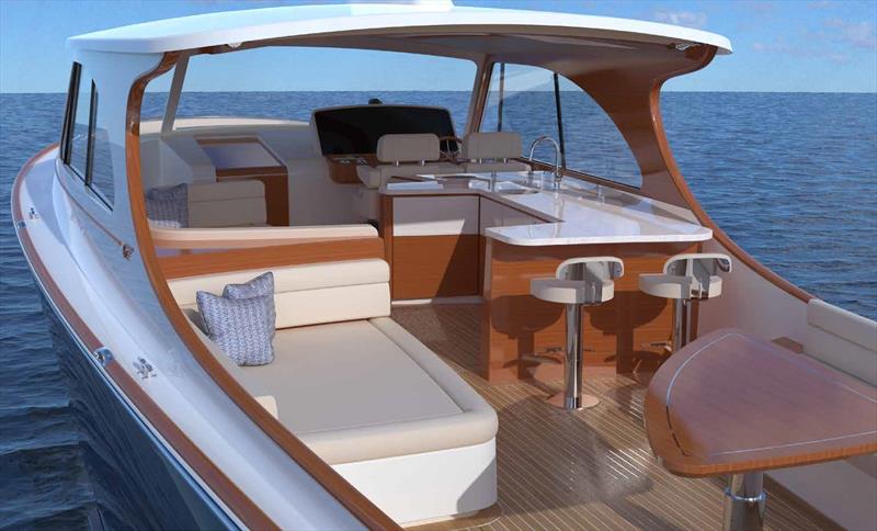 Picnic Boat 45 - photo © Hinckley Yachts