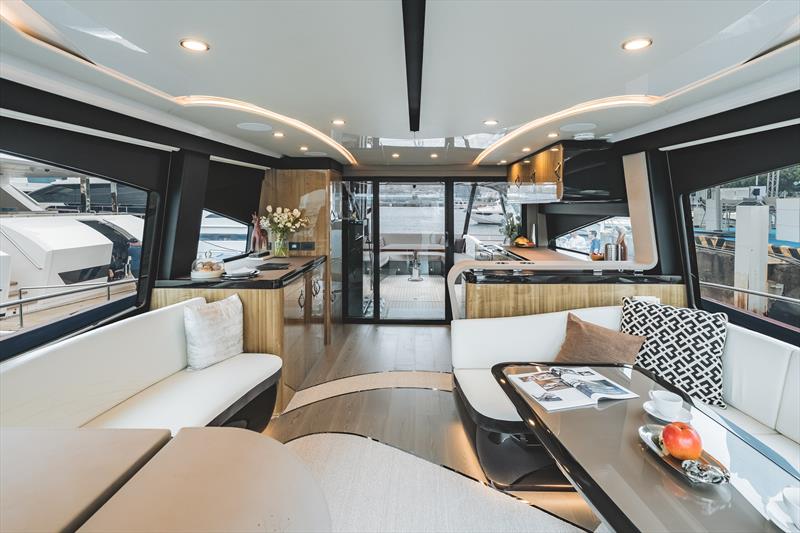 Lexus LY680 salon - photo © Horizon Yachts
