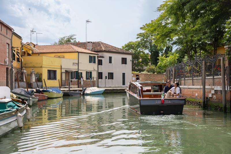 Lucietta, Repower's first purpose-built electric water taxi designed by Nauta - photo © Repower