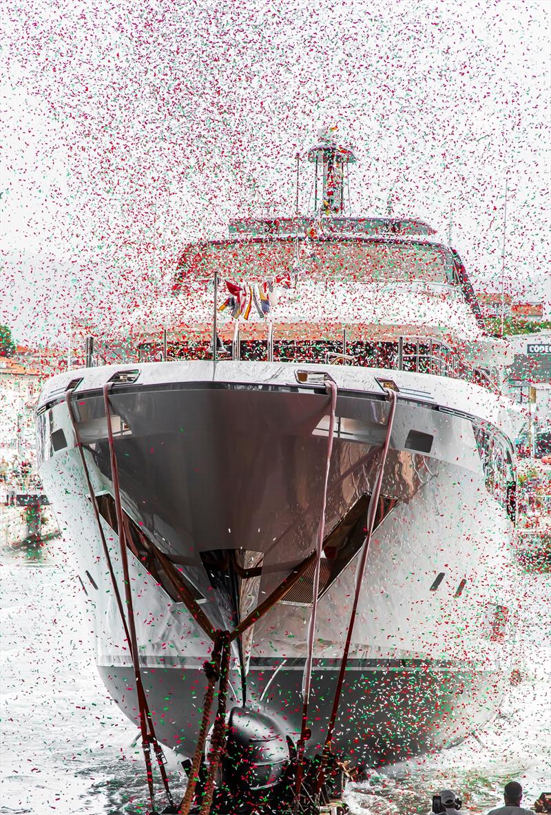 Benetti launches MY Lumina - photo © Benetti Yachts