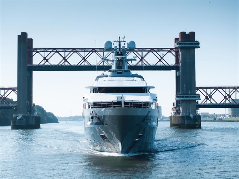 Oceanco delivers Draak - photo © Oceanco