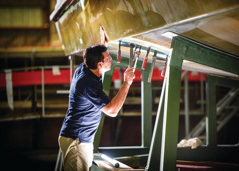 Grand Banks V-WARP Technology® - photo © Grand Banks Yachts