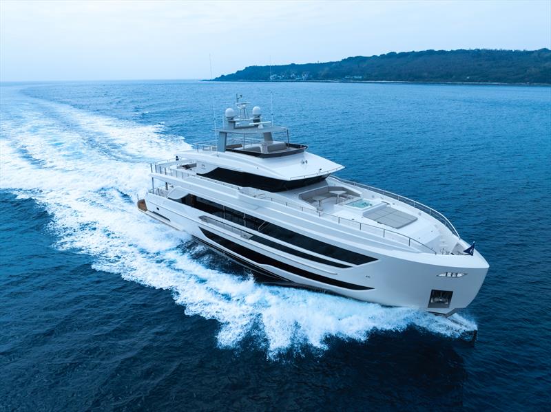 Horizon FD110 Hull 7 - photo © Horizon Yachts