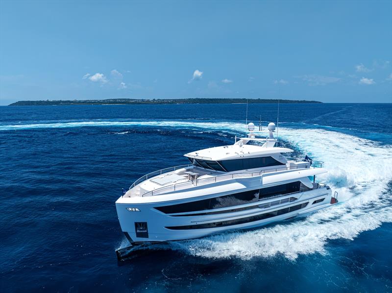 Horizon FD80 Hull 19 photo copyright Horizon Yachts taken at  and featuring the Power boat class