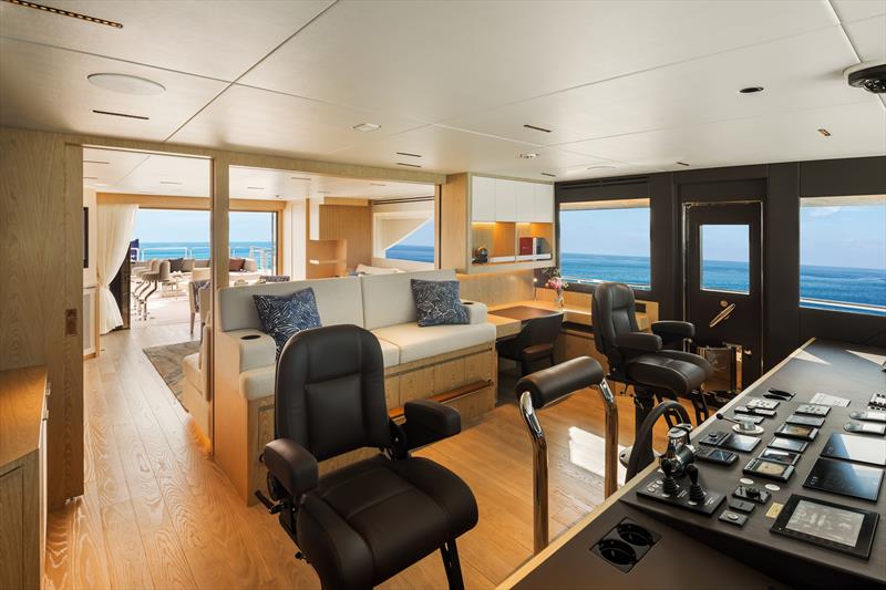 Horizon FD110 Hull 7 - Pilot House photo copyright Horizon Yachts taken at  and featuring the Power boat class