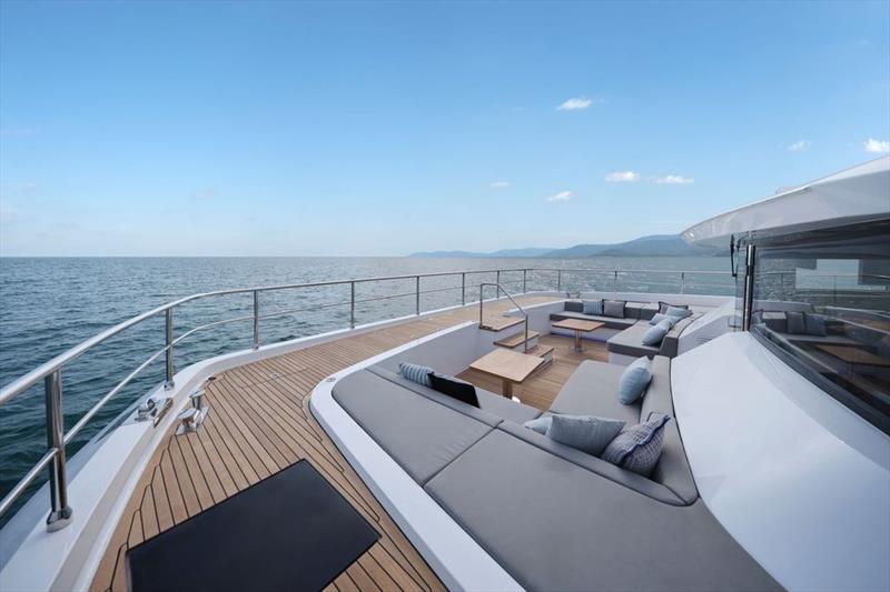 Heysea Vista 75 - Foredeck - photo © Heysea Yachts